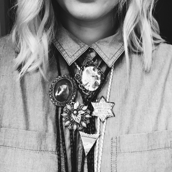 Vintage Tiger’s Eye Bolo Tie - Picture 8 of 8